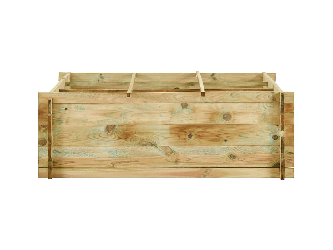Groentebak Geïmpregneerd grenenhout 120x120x40 cm