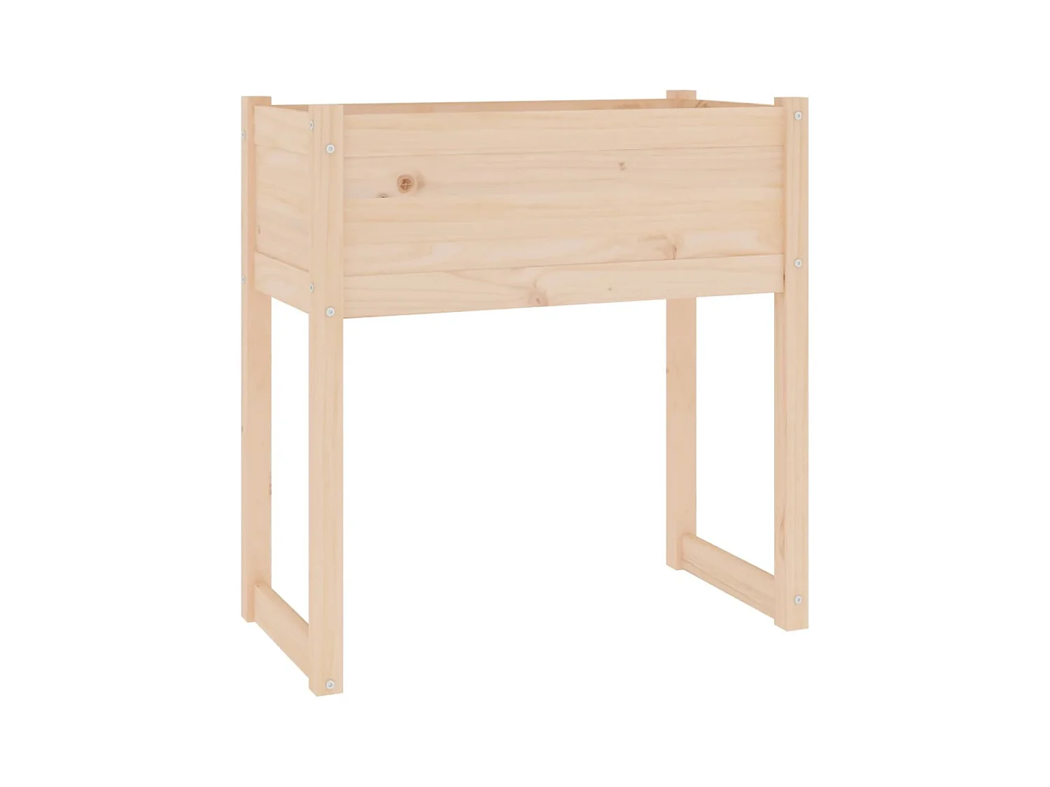 Jardinière 78x40x81 cm Bois massif de pin