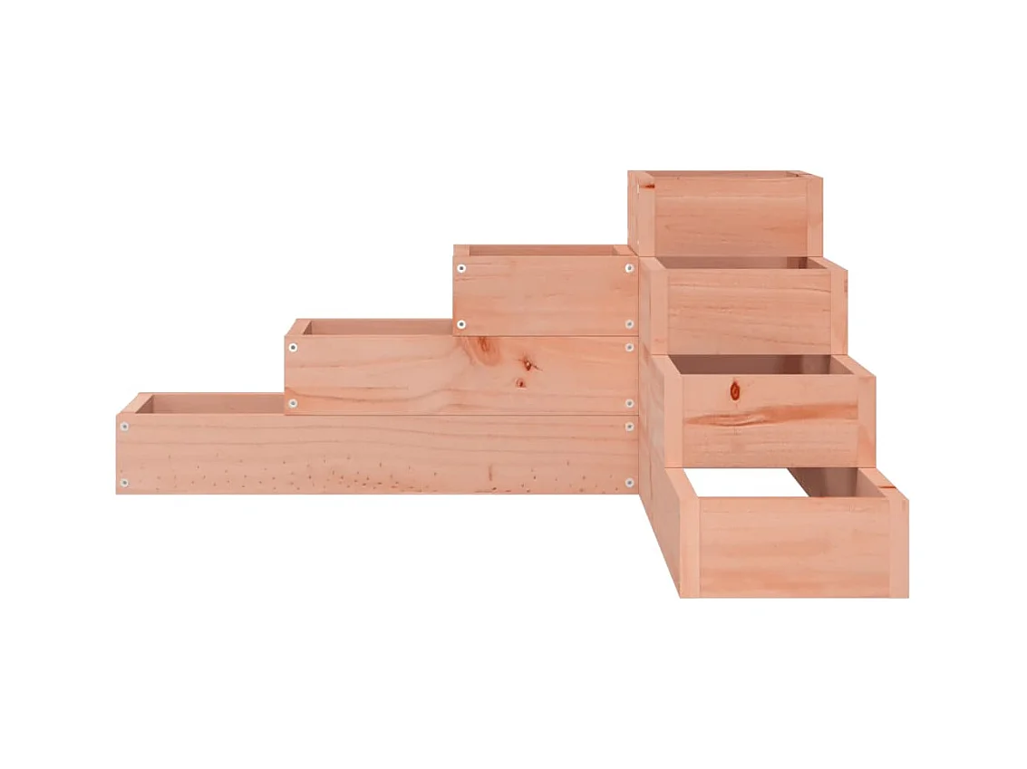 Jardinière 4 niveaux 80,5x79x36 cm bois de douglas massif