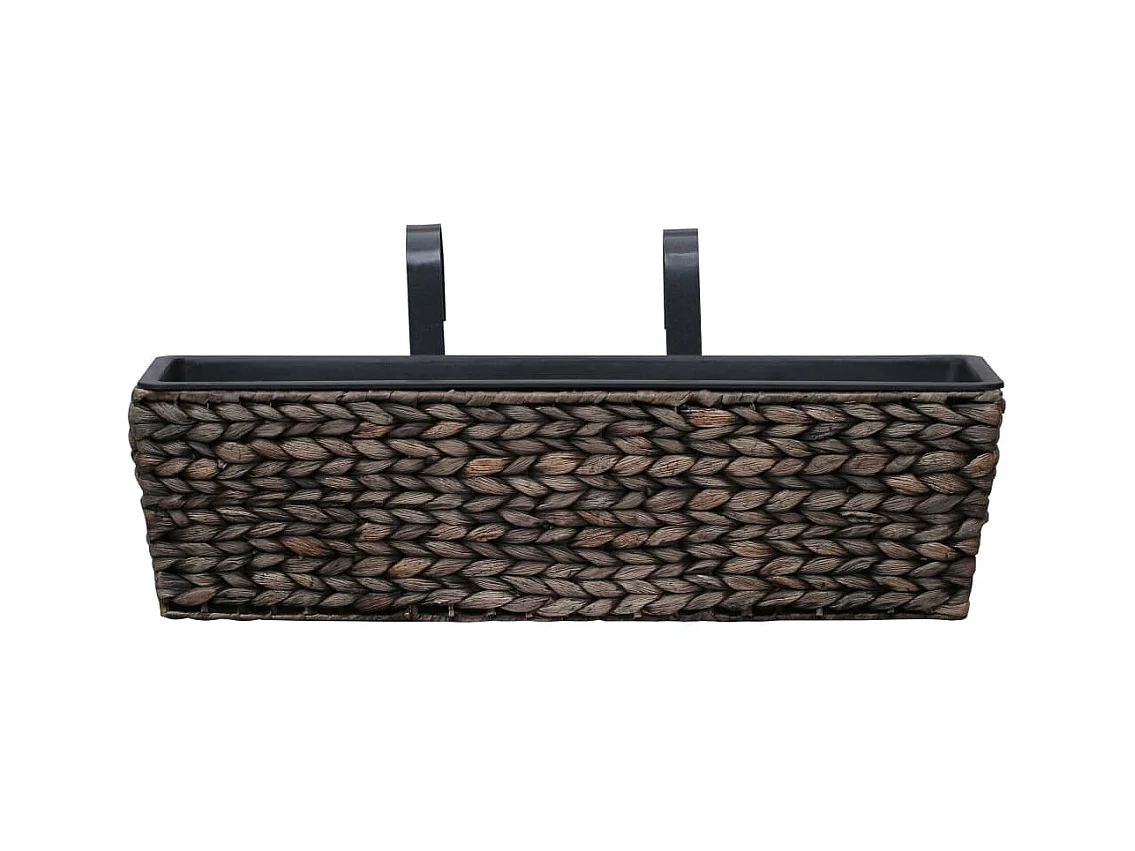 Jardinières 2 pcs Jacinthe d'eau Marron