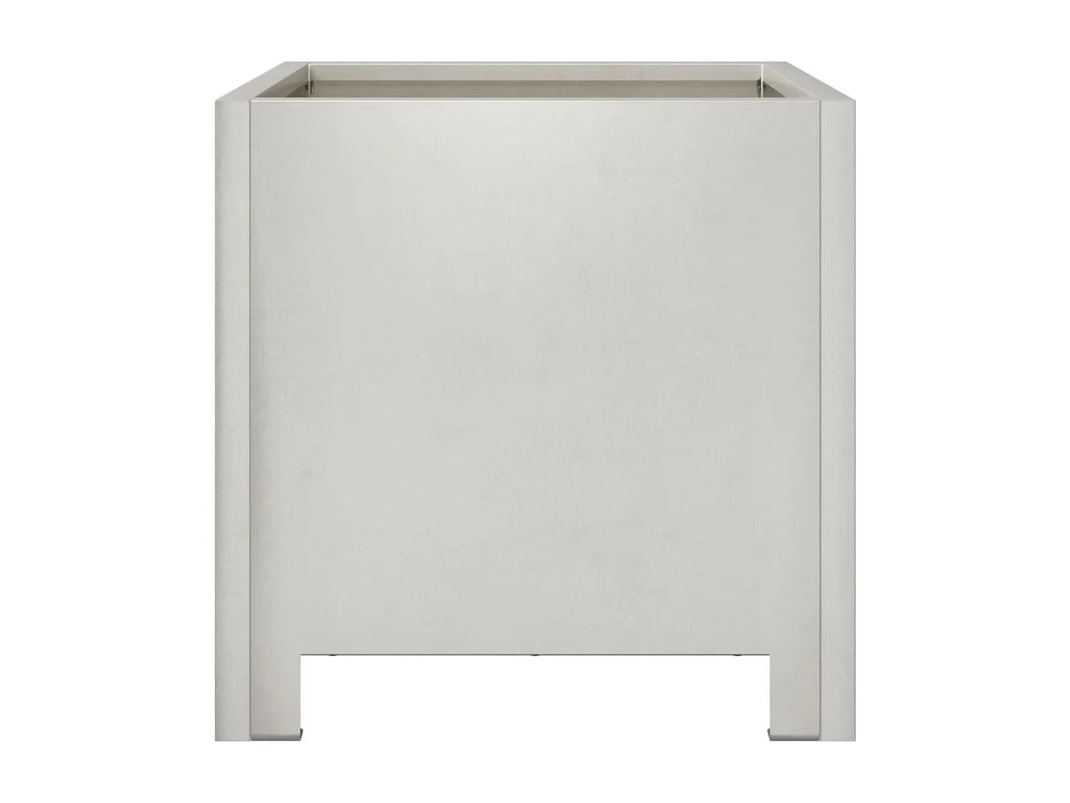 Pflanzkübel 30x30x30 cm Edelstahl