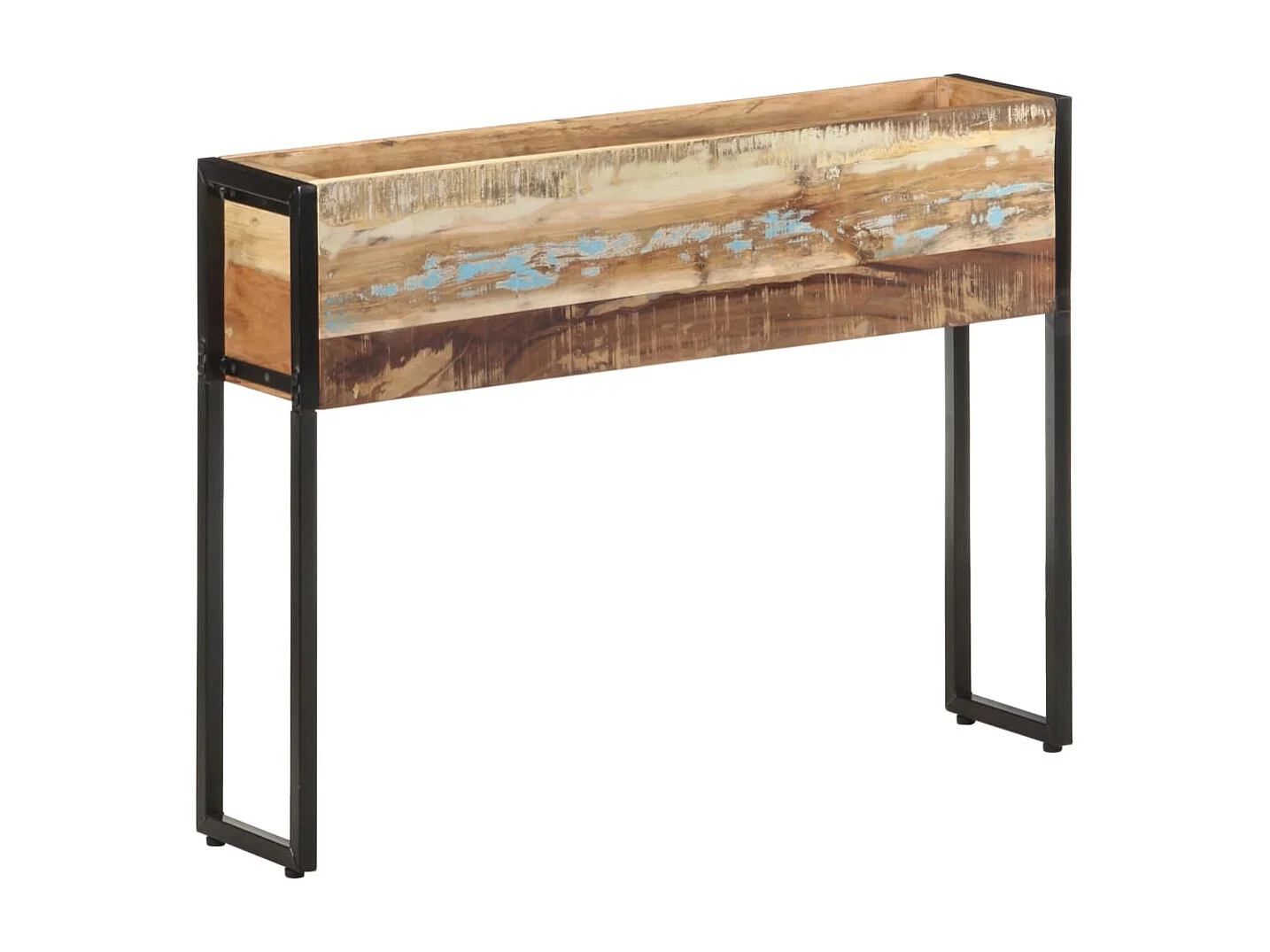 Jardinière 90x20x68 cm Bois de récupération massif