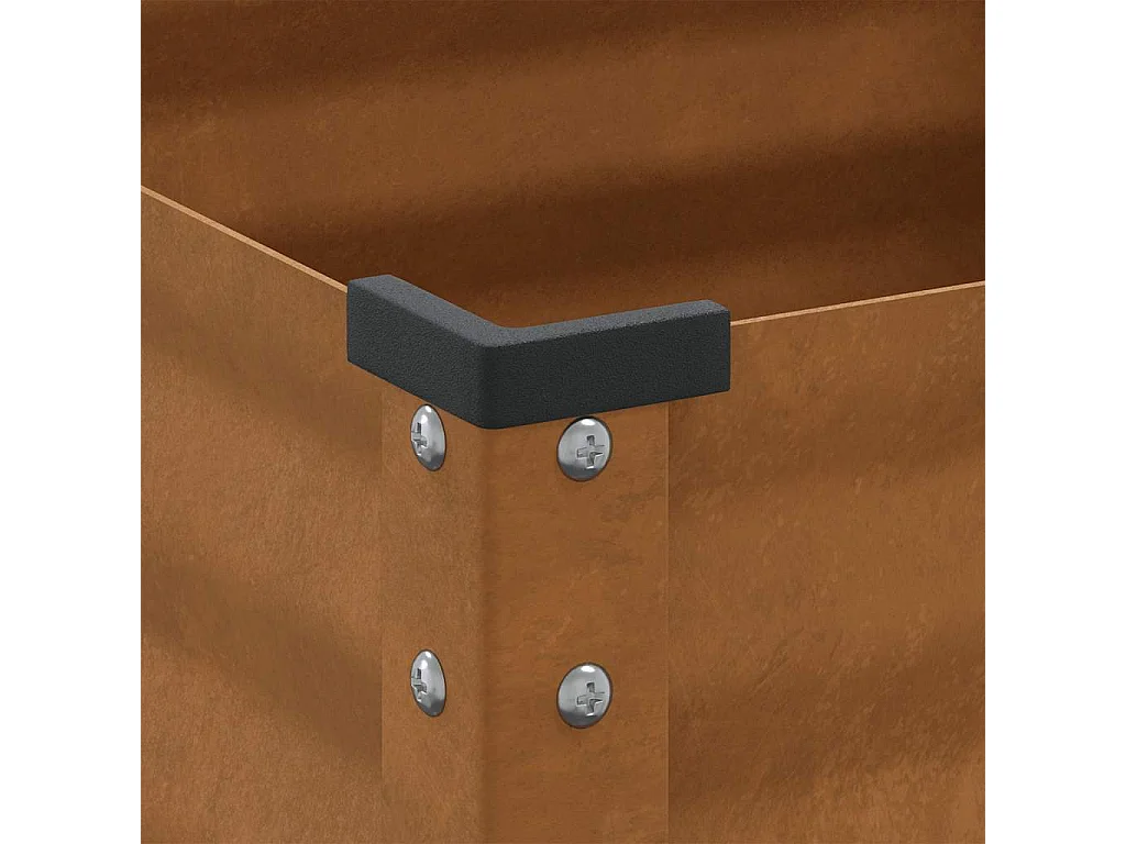 Plantenbak 100x41x90 cm weerbestendig staal