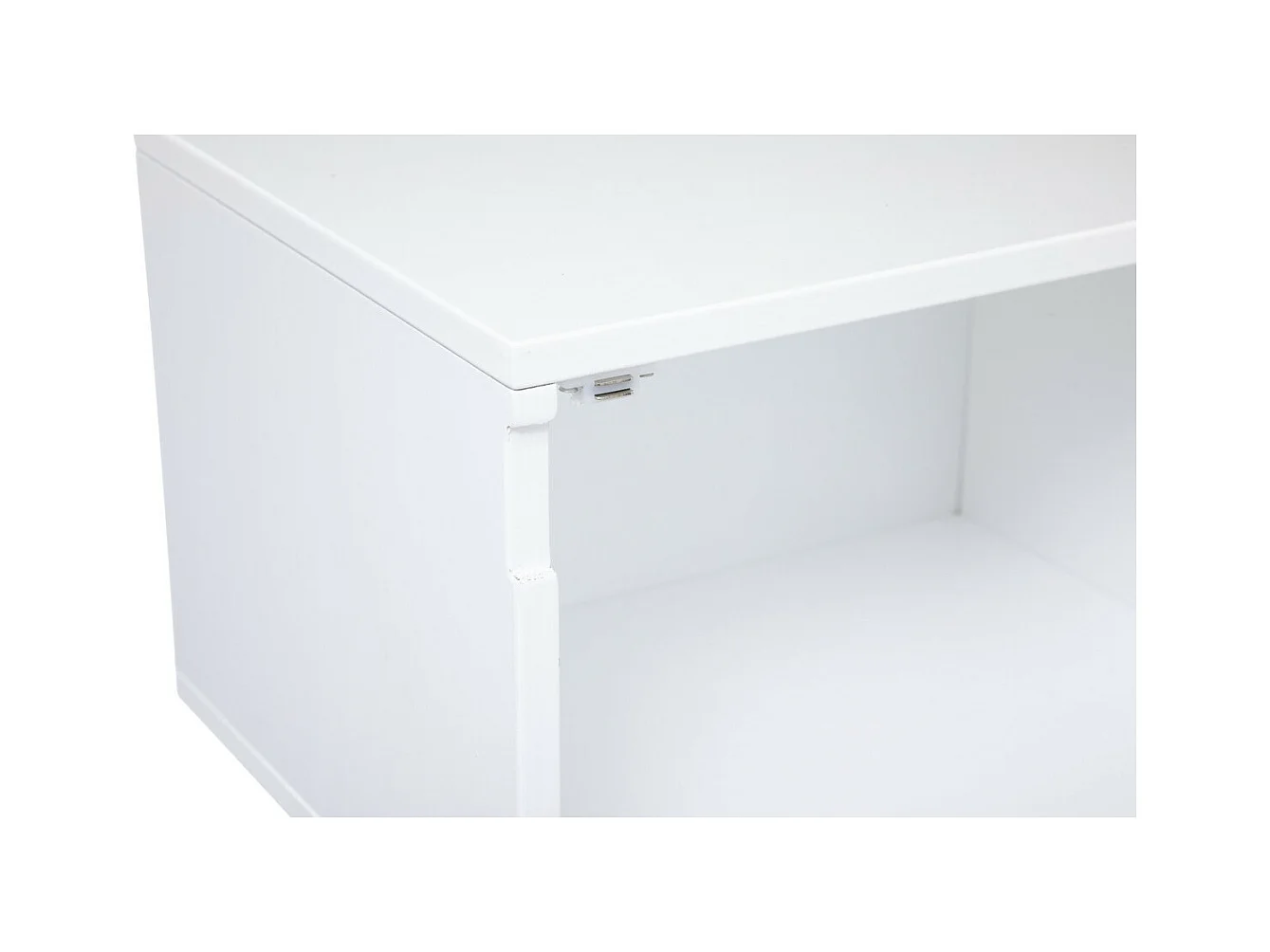 Mesita MDF blanco 53x26.5x34cm