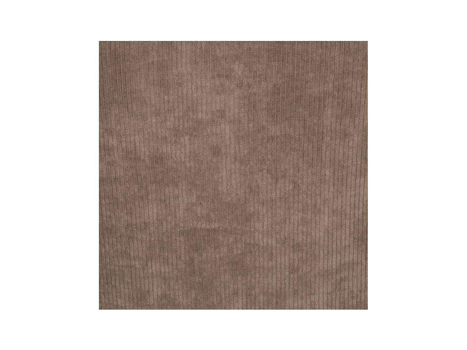 Tabouret Chaise de Bar en velours côtelé Taupe et pieds en métal aspect chêne