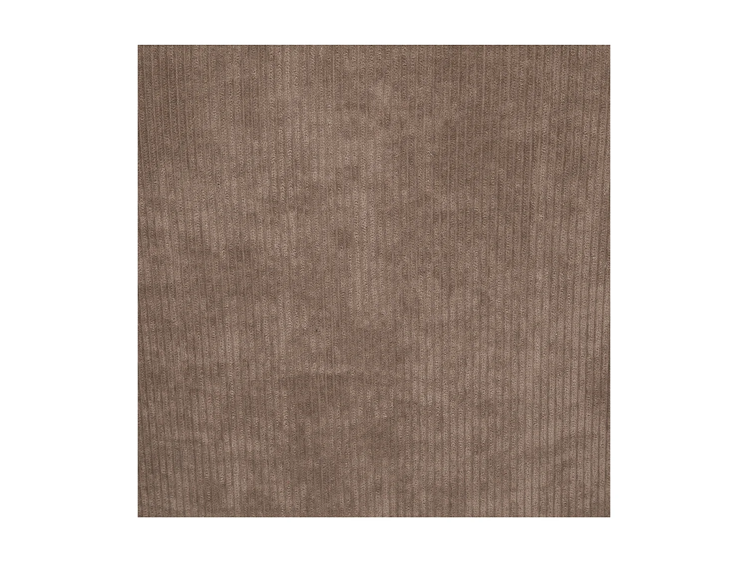 Tabouret Chaise de Bar en velours côtelé Taupe et pieds en métal aspect chêne