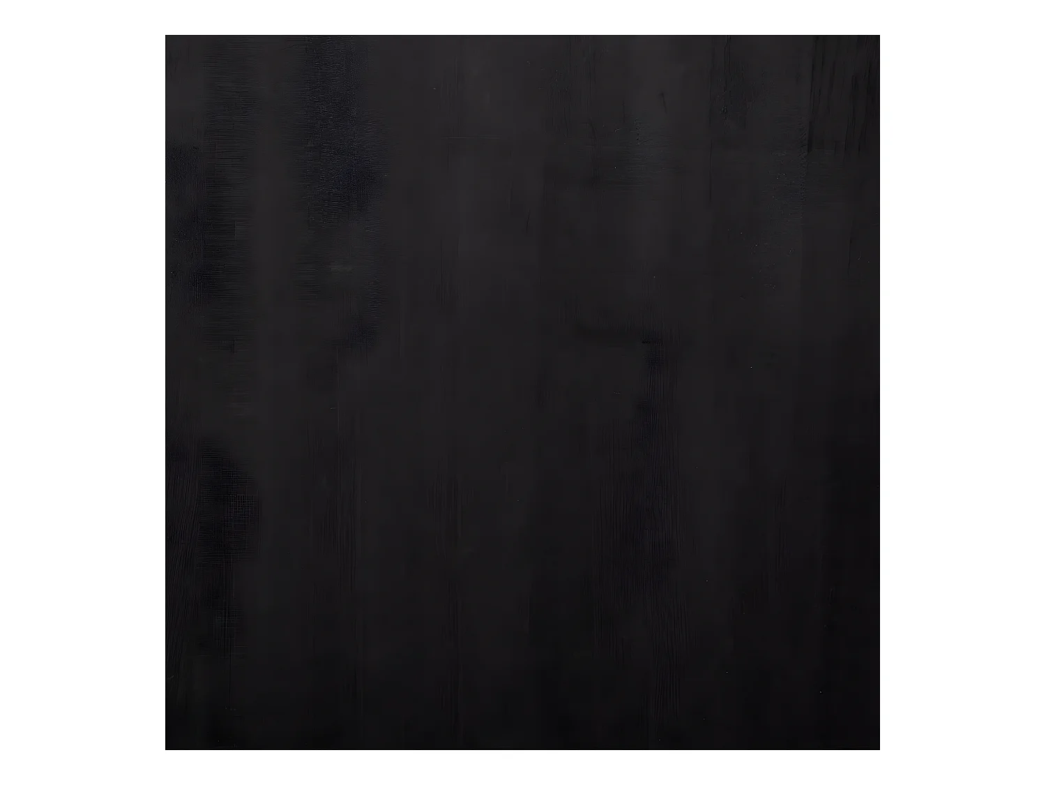 Tabouret de bar confortable Assise Noire et Pieds en Bois H 92 cm