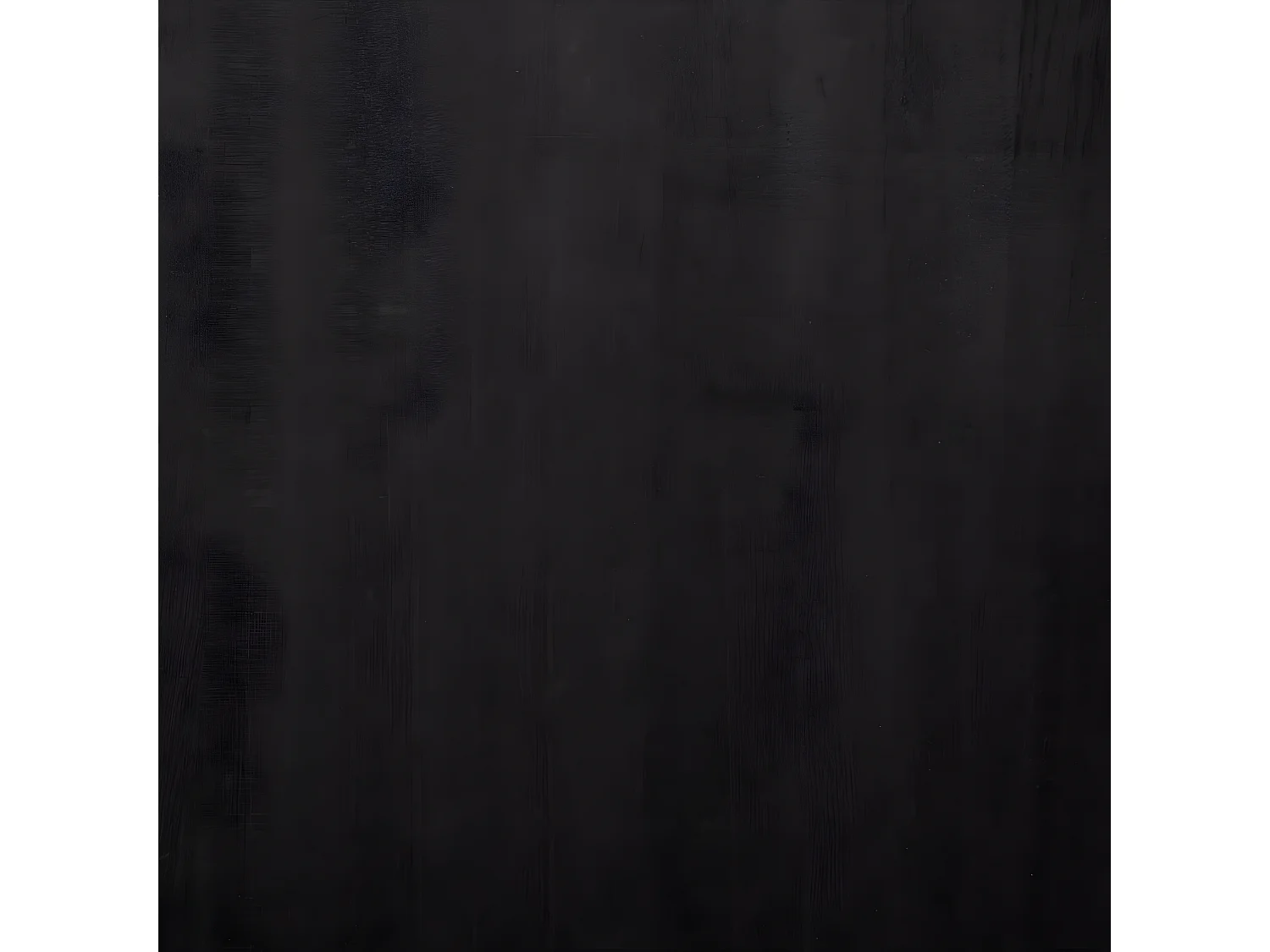 Tabouret de bar confortable Assise Noire et Pieds en Bois H 92 cm