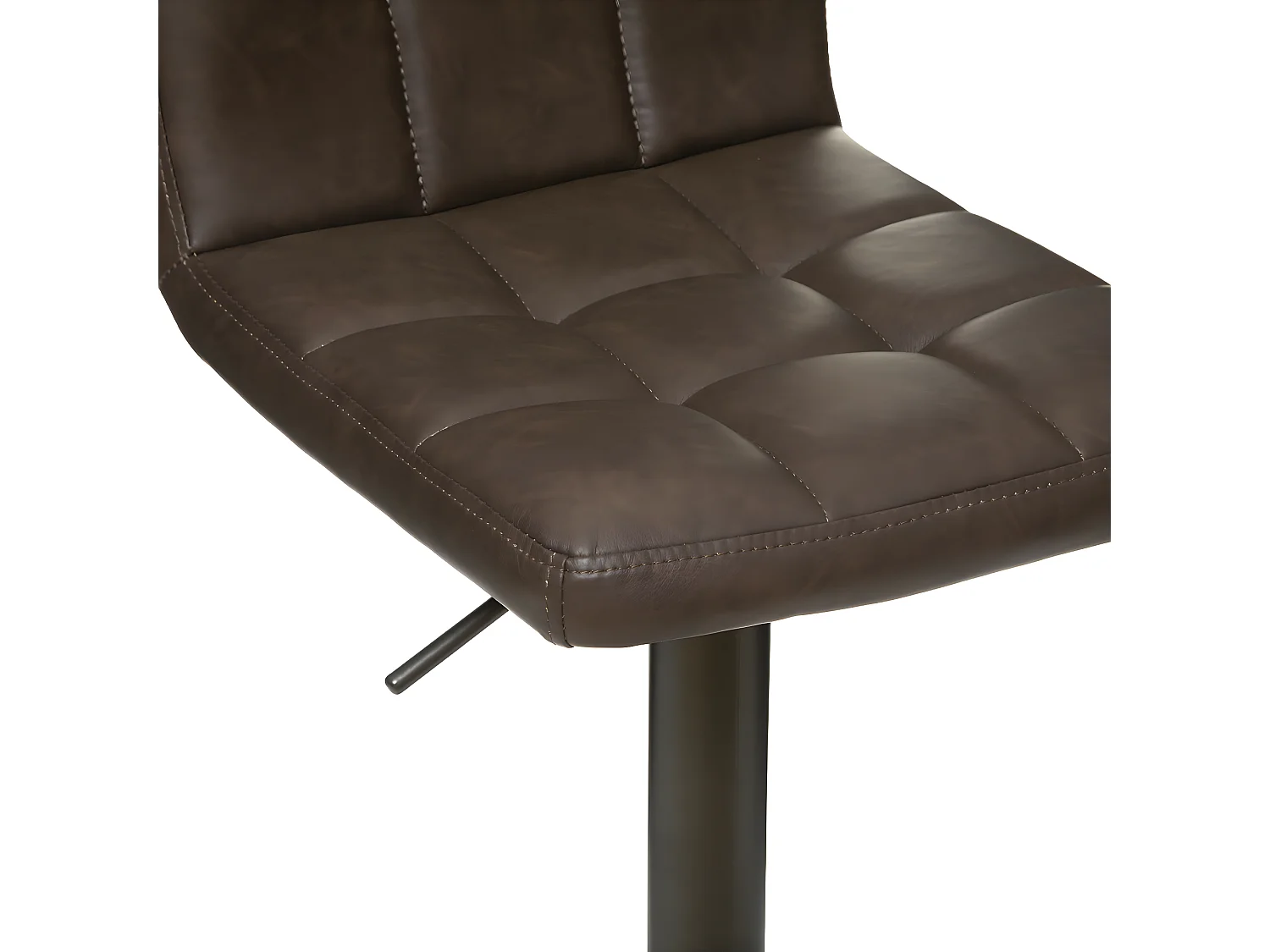 Tabouret  Chaise de bar ajustable Design Marron vintage