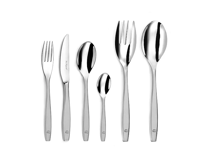 Figure Satiné - Ménagère 50 pièces