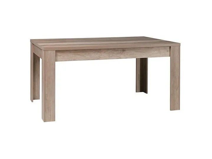 Comedor FARRA: aparador, vitrina, 3 espejos y mesa con LED