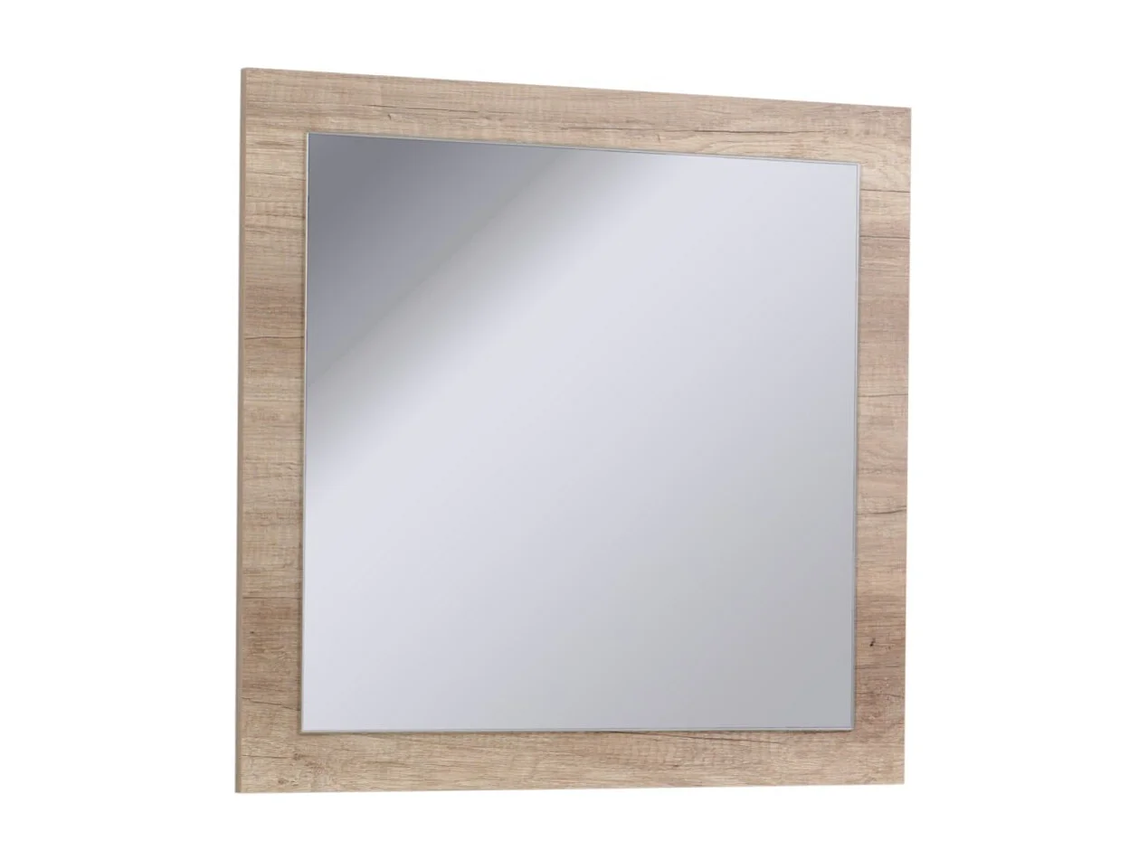 Ensemble ROMI pour salle à manger coloris chêne. Buffet, bar, miroirs, table 180 cm