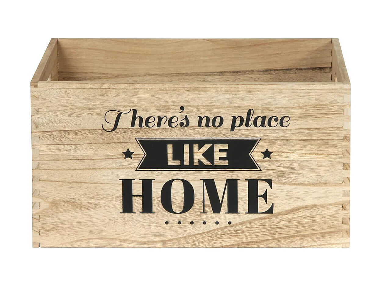 HOME - Lot de 3 Cagettes Gigognes Naturelles