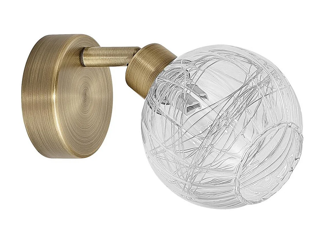 Aplique a pared Menta acabado en cuero 12 cm(alto)10 cm(ancho)16 cm(largo)