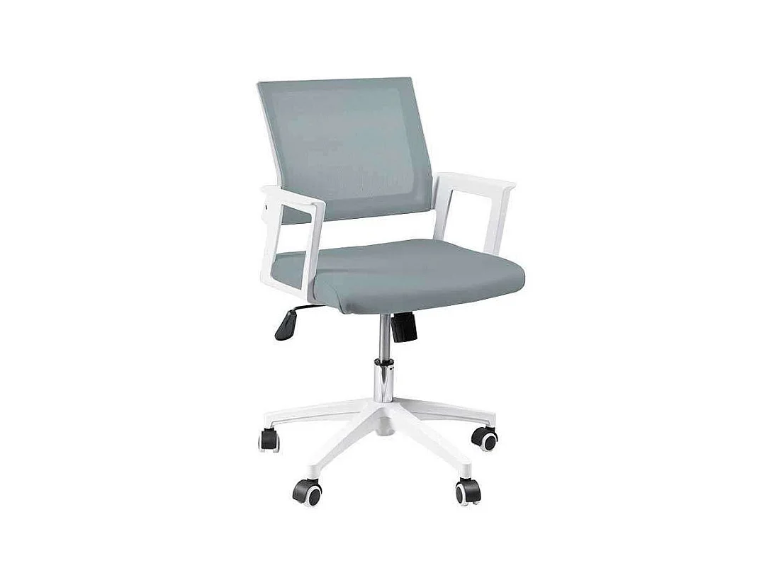 Silla despacho giratoria elevable gris, 58cm(ancho) 83/93cm(altura) 64cm(fondo).