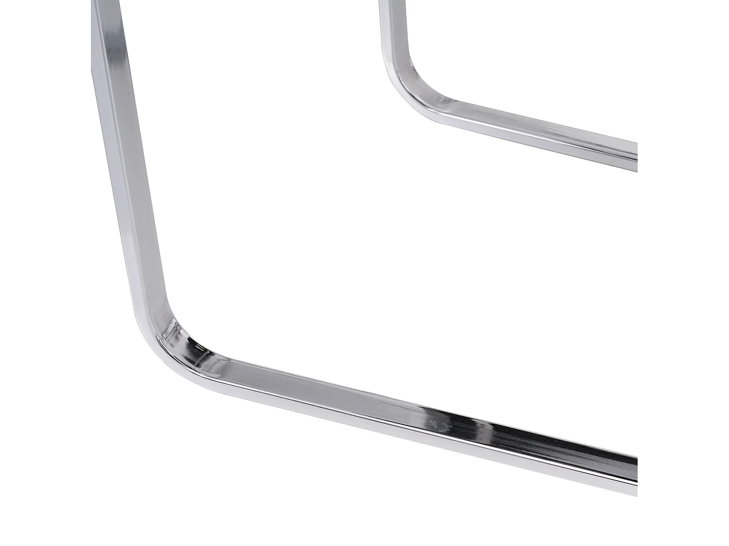 Lot de 4 chaises de salle à manger, velours gris, chaise avec dossier rembourré, pieds argentés