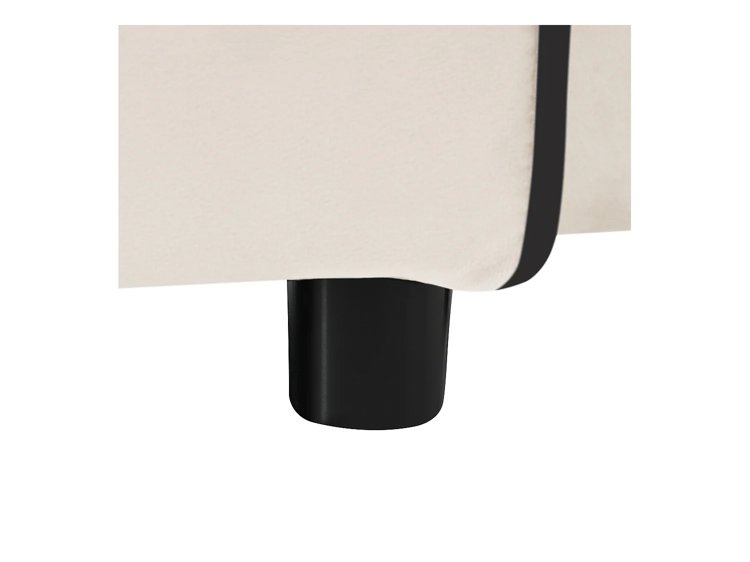 Canapé convertible, velours beige, Canapé simple avec support téléphone et porte-gobelet, pour salon et chambre