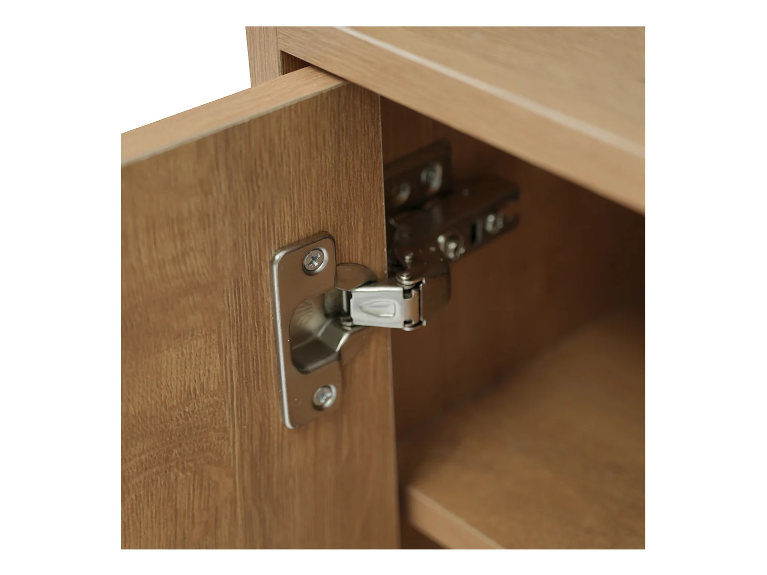 Ławka na buty, 100 cm, 3 drzwi, z wyściełanym siedziskiem, wielopoziomowe przechowywanie, asymetryczne uchwyty