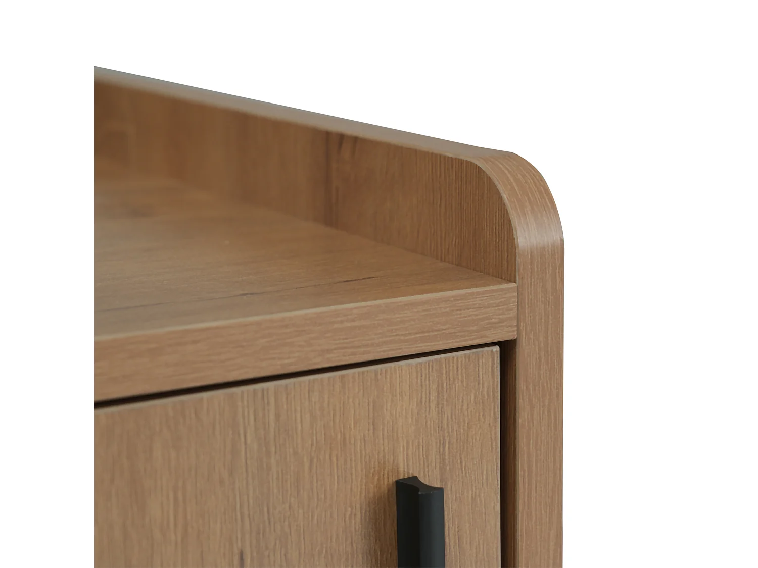 Meuble à chaussures banc 100 cm, 3 portes, avec assise rembourrée, Rangement à plusieurs niveaux , poignées asymétriques