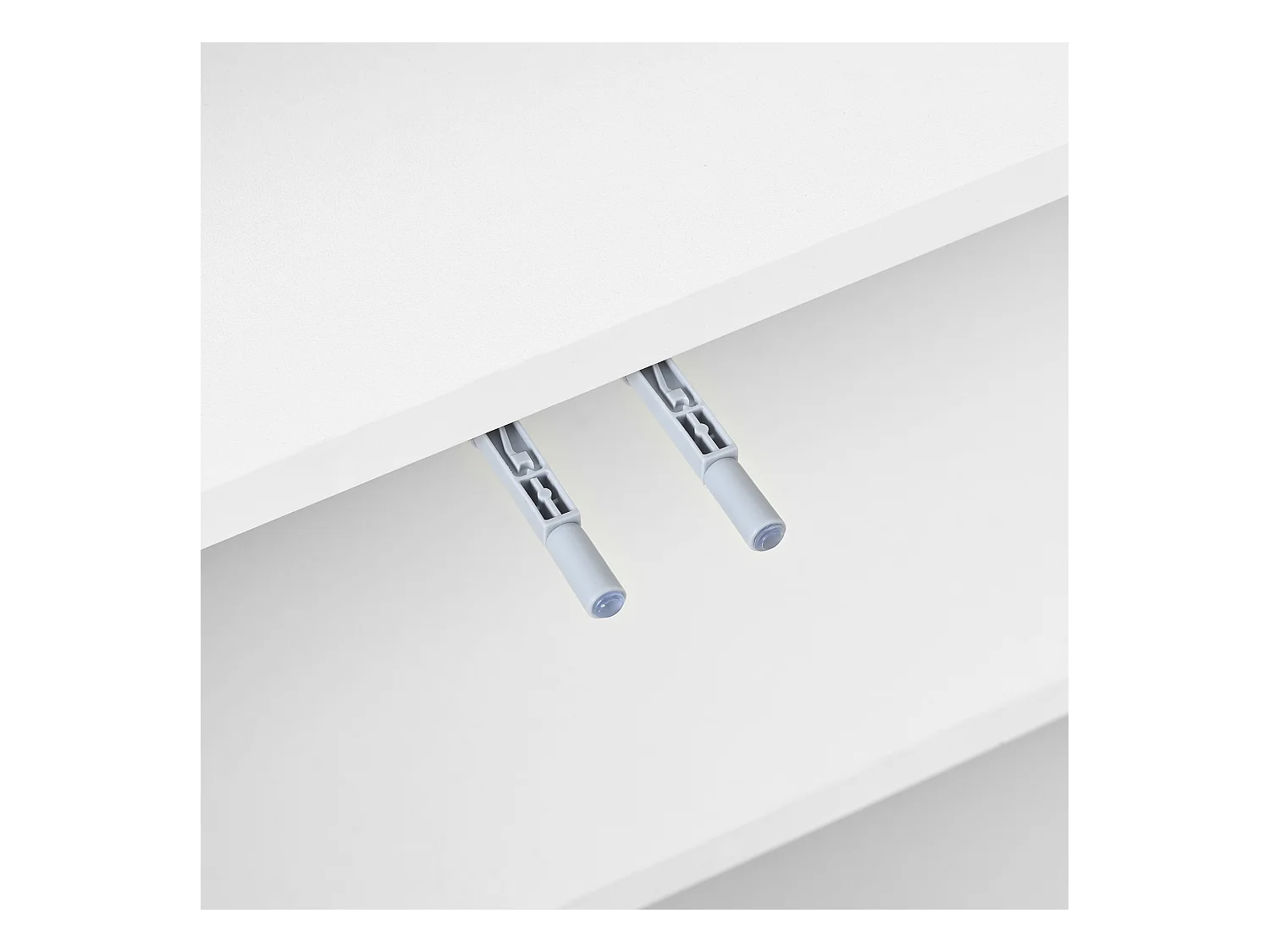 Aparador blanco de 140 x 75 x 35 cm, con 2 compartimentos abiertos y 4 puertas, ideal para salones y recibidores