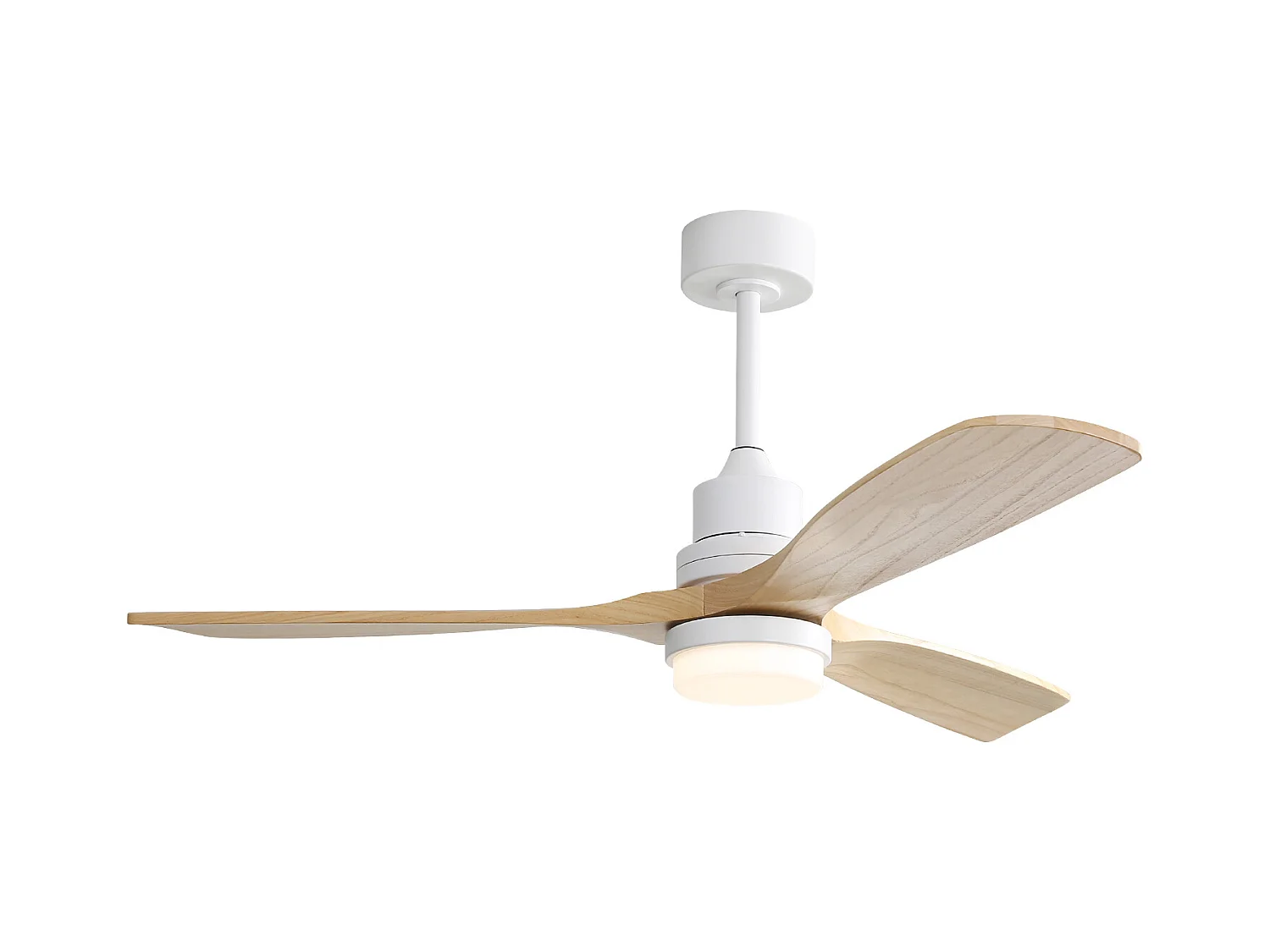 Ventilatore da soffitto da 52" - Ventilatore da soffitto con LED dimmerabile e 6 velocità - per soggiorno e camera da letto