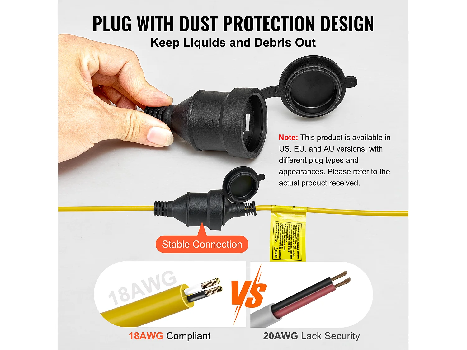 Ghirlanda Luminosa, SucceBuy Ghirlanda Luminosa da Cantiere 30,5 m 100 W 10 000 lm Impermeabile Collegabile