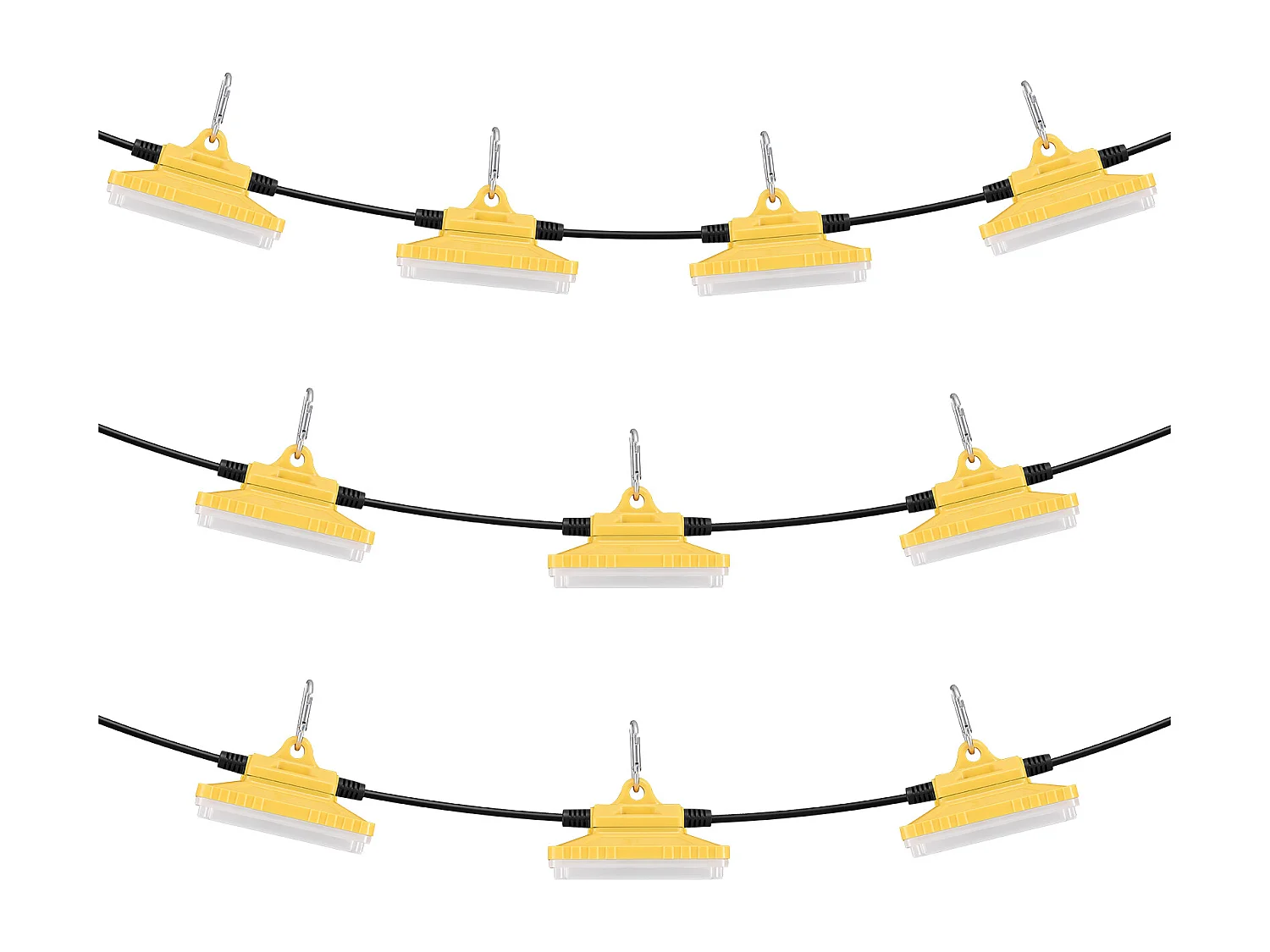 Lichtslinger, SucceBuy Bouwplaats Lichtslinger 30,5 m 150 W 15 000 lm Waterdicht Koppelbaar