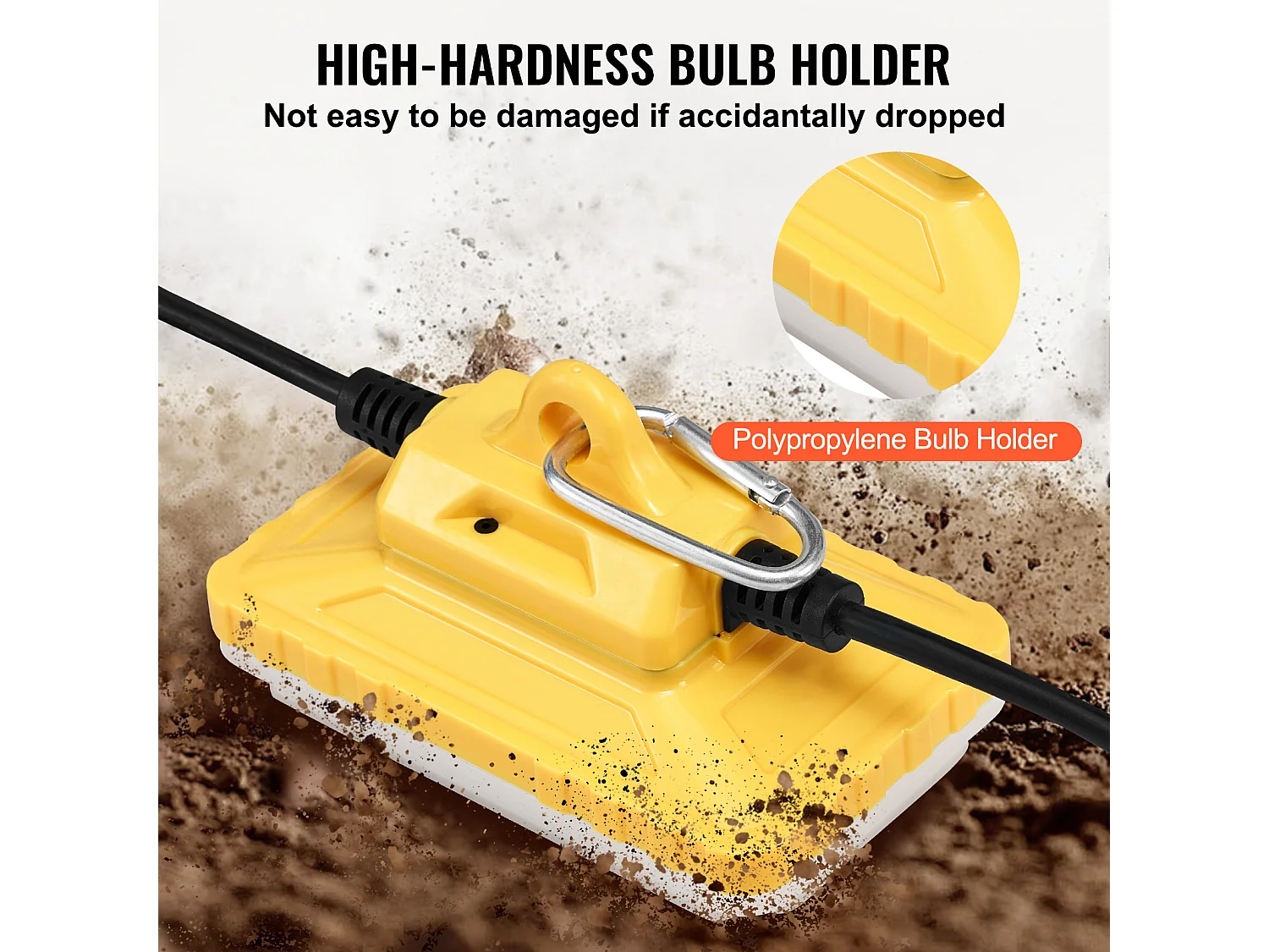 Lichtslinger, SucceBuy Bouwplaats Lichtslinger 30,5 m 150 W 15 000 lm Waterdicht Koppelbaar