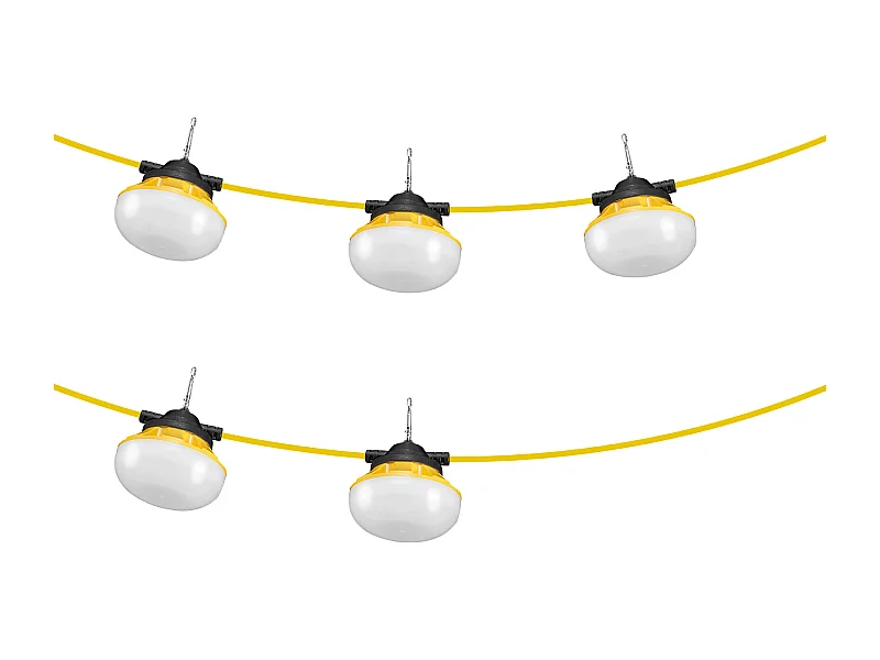 Ghirlanda Luminosa, SucceBuy Ghirlanda Luminosa da Cantiere 15,24 m 50 W 5 000 lm Impermeabile