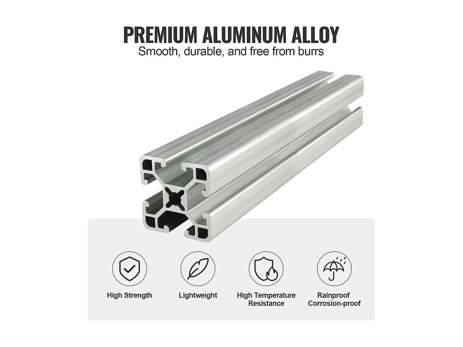 Râteau de Jardin, SucceBuy Râteau à Paysage de 91,5 cm, Tête en Aluminium avec Manche Réglable de 191,5 cm