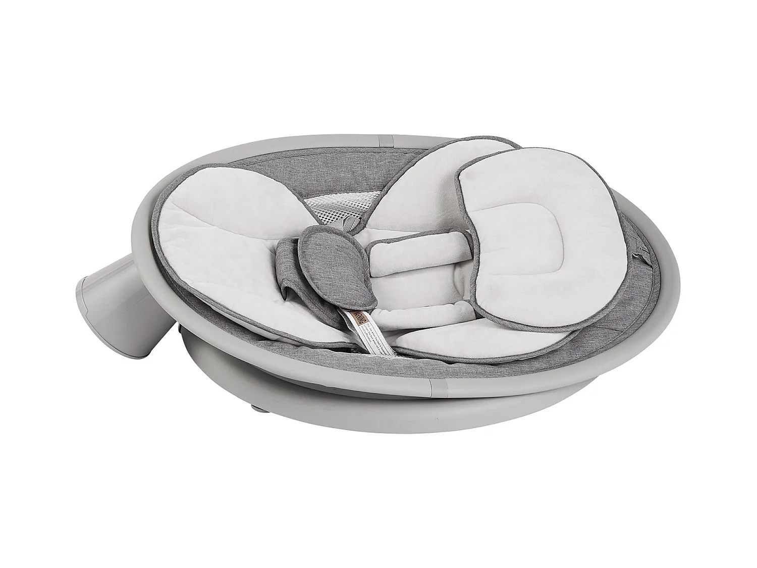 Transat Bébé Électrique, SucceBuy Balançoire pour Bébé pour Nourrissons 5 Vitesses Télécommande Bluetooth Berceuses Coussin