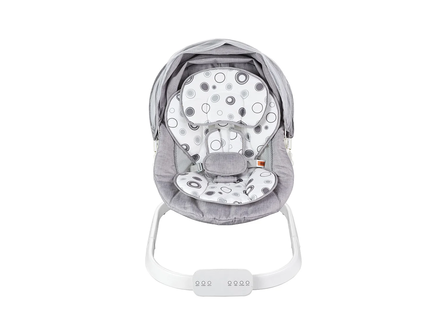 Transat Bébé Électrique, SucceBuy Balançoire pour Bébé pour Nourrissons 3 Vitesses 3 Positions de Siège Télécommande Bluetooth