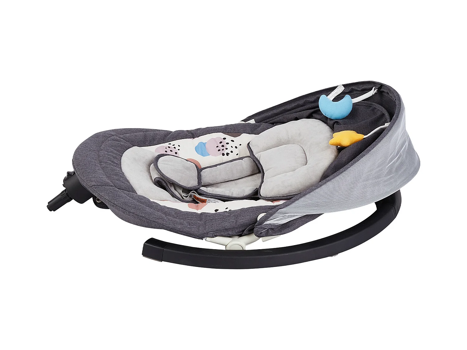 Elektrische Babywieg, SucceBuy Baby-schommel voor zuigelingen met 5 snelheden, 3 zitposities en Bluetooth-afstandsbediening