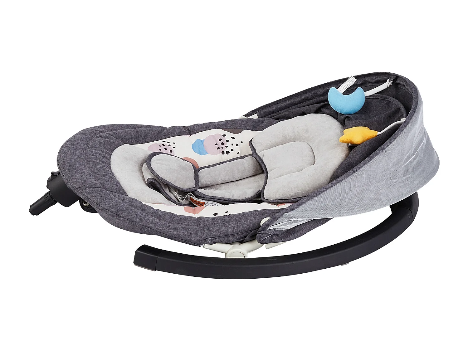 Elektrische Babywieg, SucceBuy Baby-schommel voor zuigelingen met 5 snelheden, 3 zitposities en Bluetooth-afstandsbediening