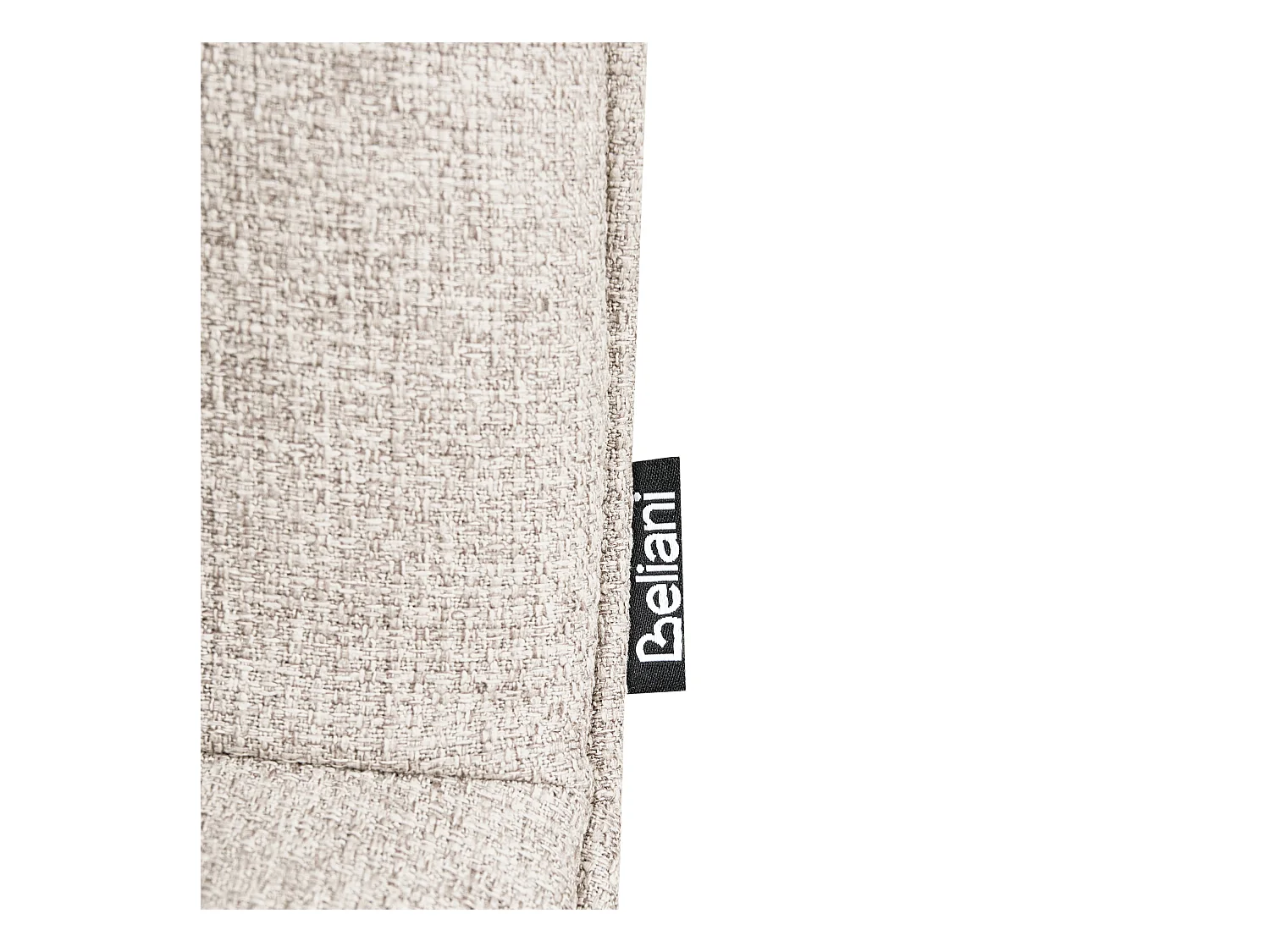 Lot de 2 chaises de salle à manger CARVER Tissu Beige