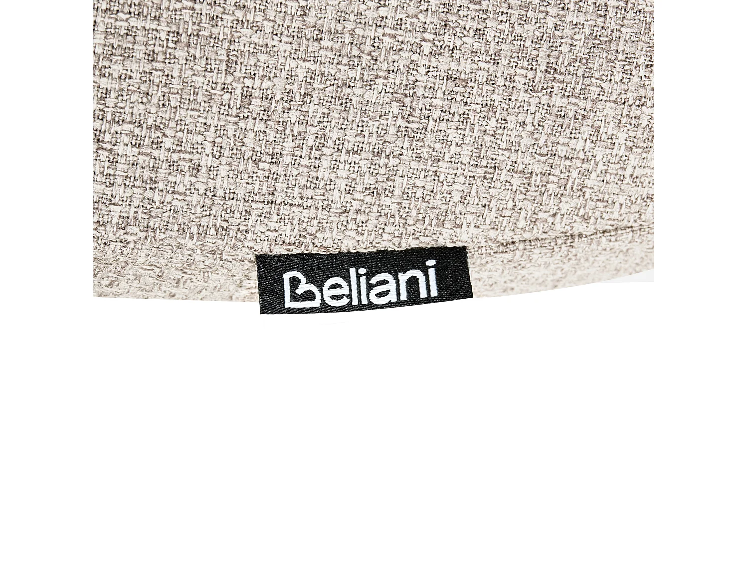 Lot de 2 chaises de salle à manger LOLETA Tissu Beige clair