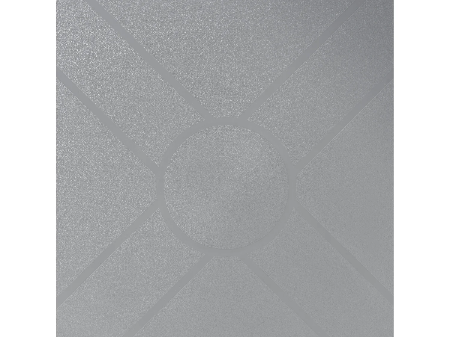 Table de salle à manger de jardin SORICO 86 cm 86 cm Gris