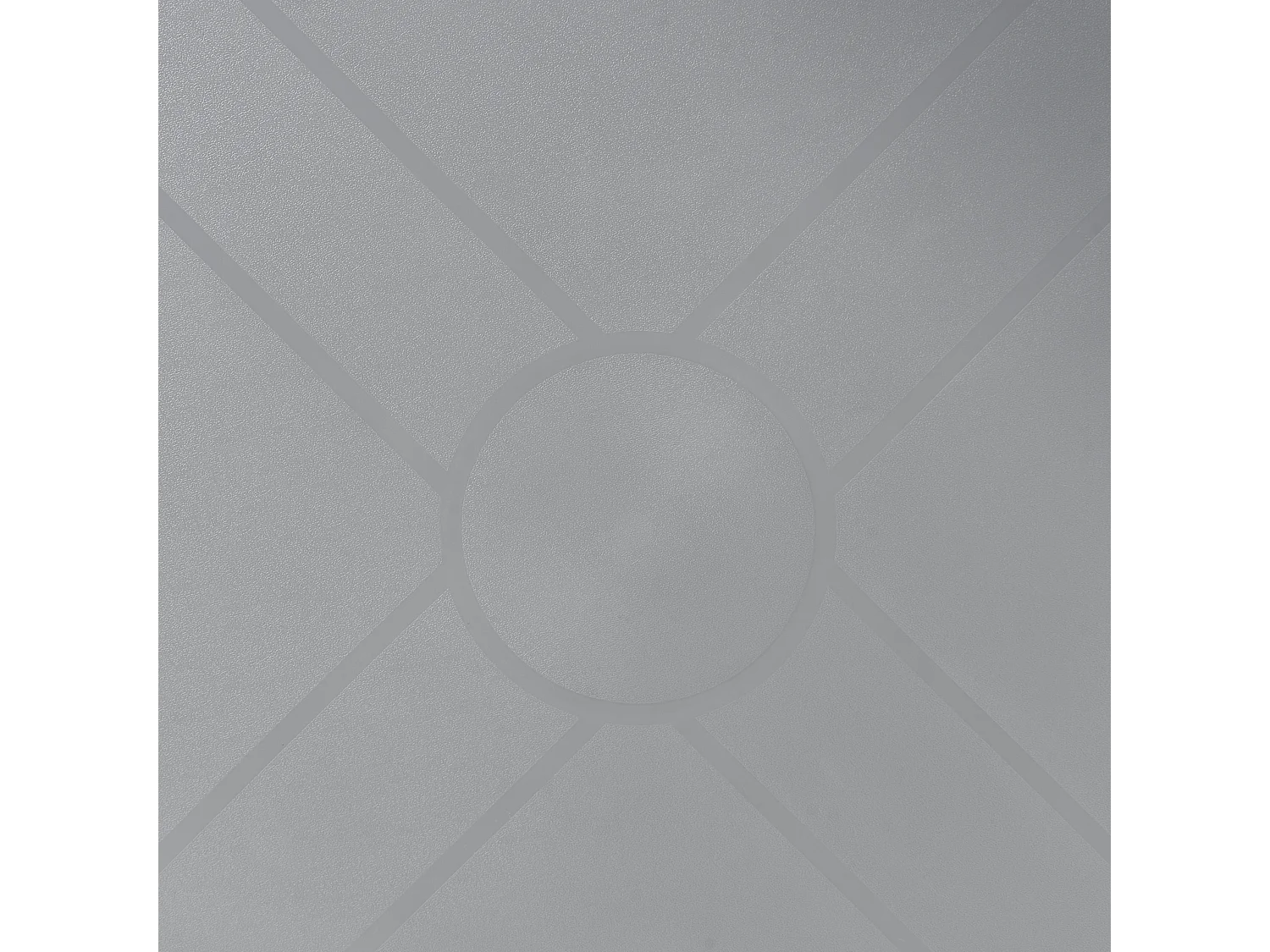 Table de salle à manger de jardin SORICO 86 cm 86 cm Gris