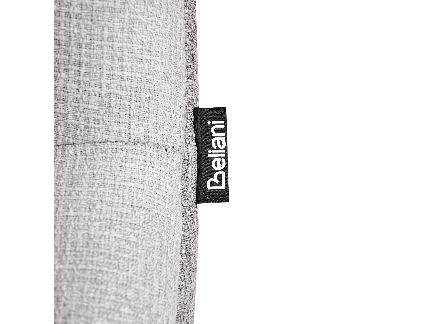 Lot de 2 chaises de salle à manger LORIDA Tissu Gris clair