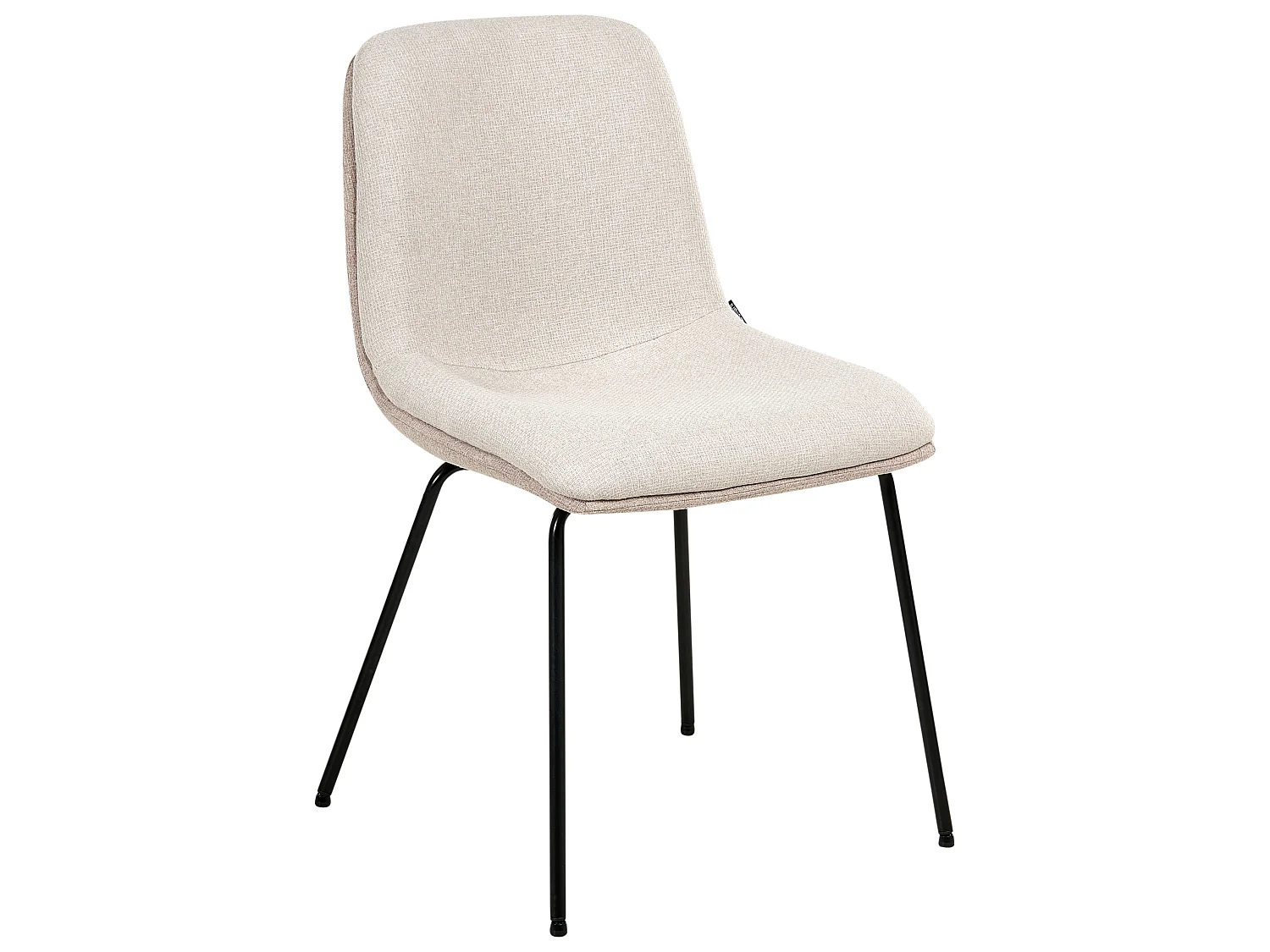 Set of 2 Dining Chairs LORIDA Fabric Beige