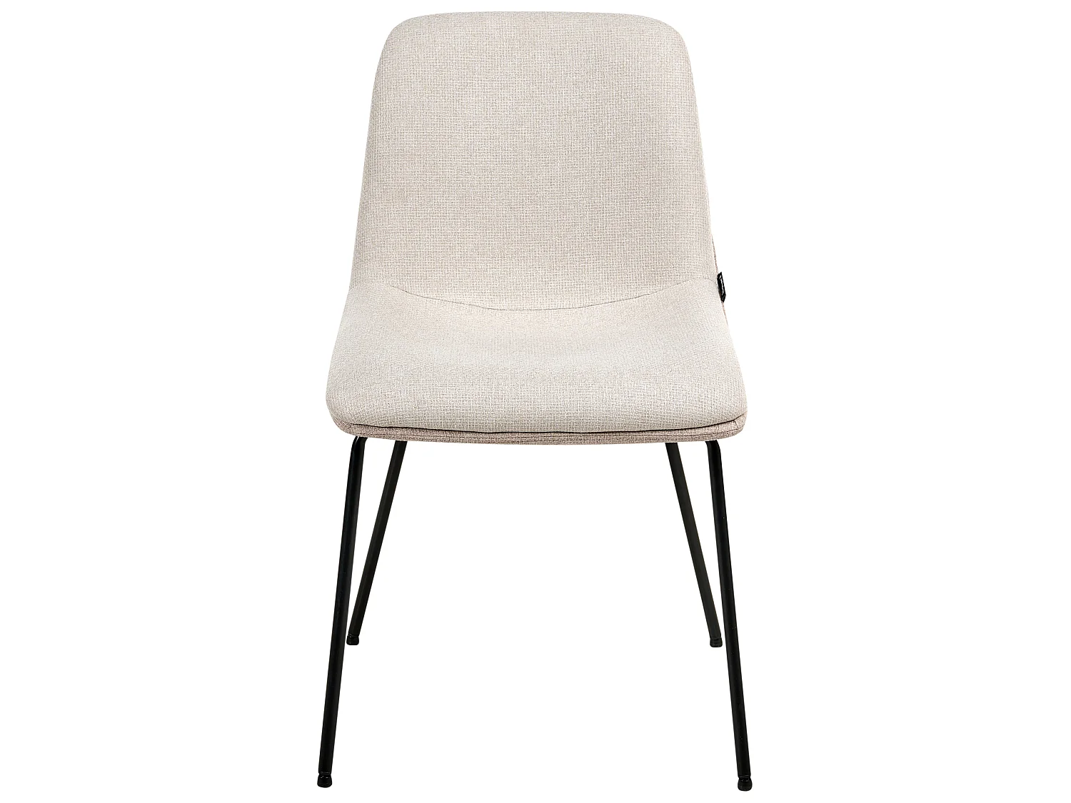 Set of 2 Dining Chairs LORIDA Fabric Beige