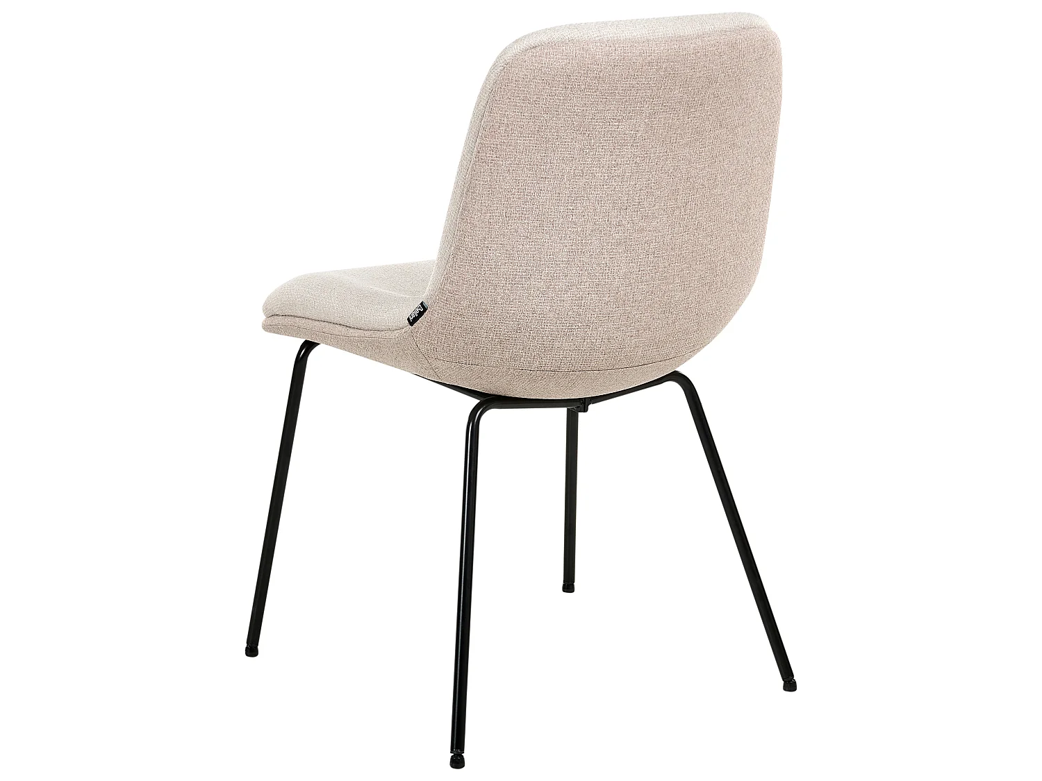Set of 2 Dining Chairs LORIDA Fabric Beige