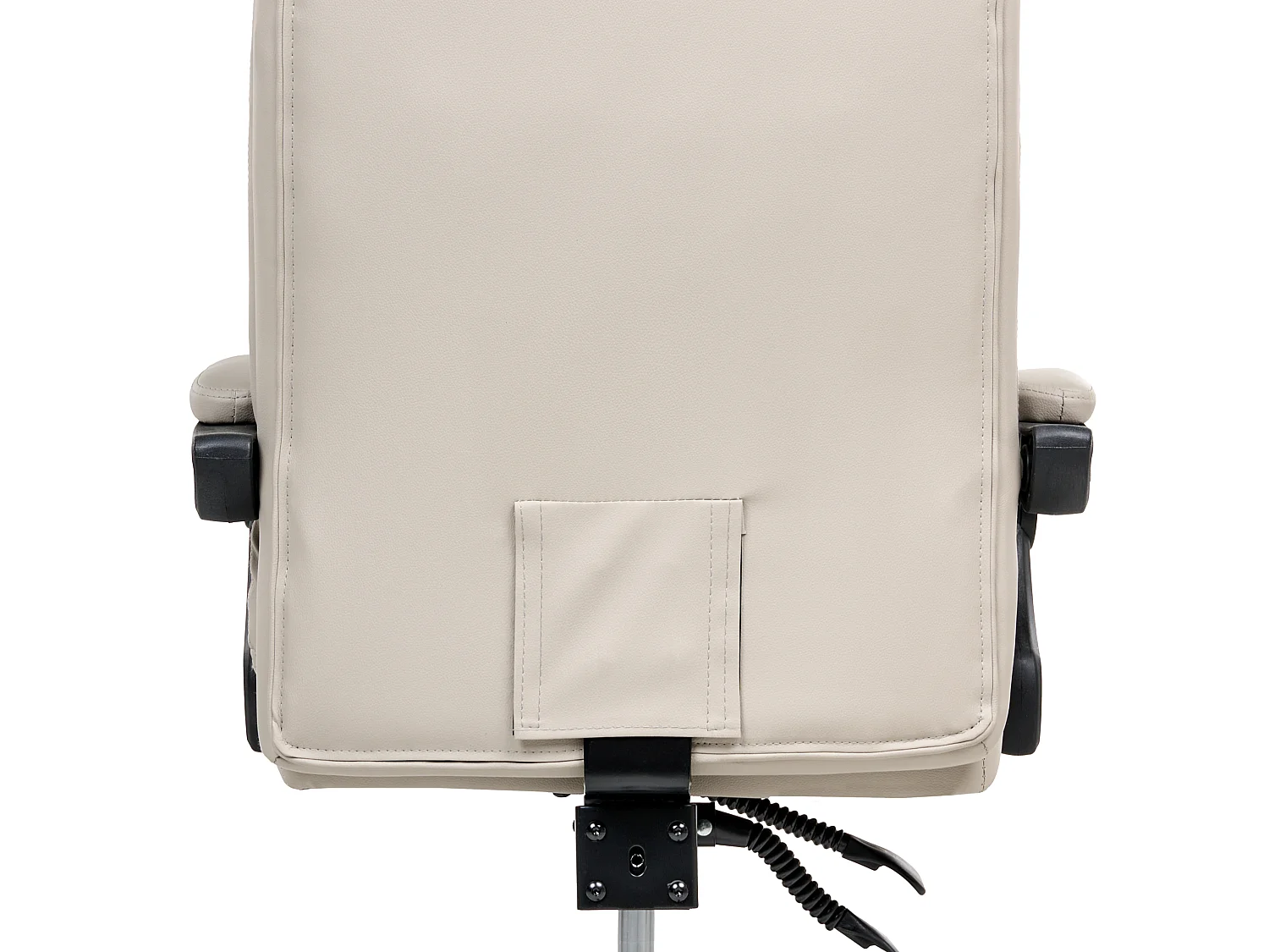 Fauteuil de bureau SERENE Cuir PU Gris clair