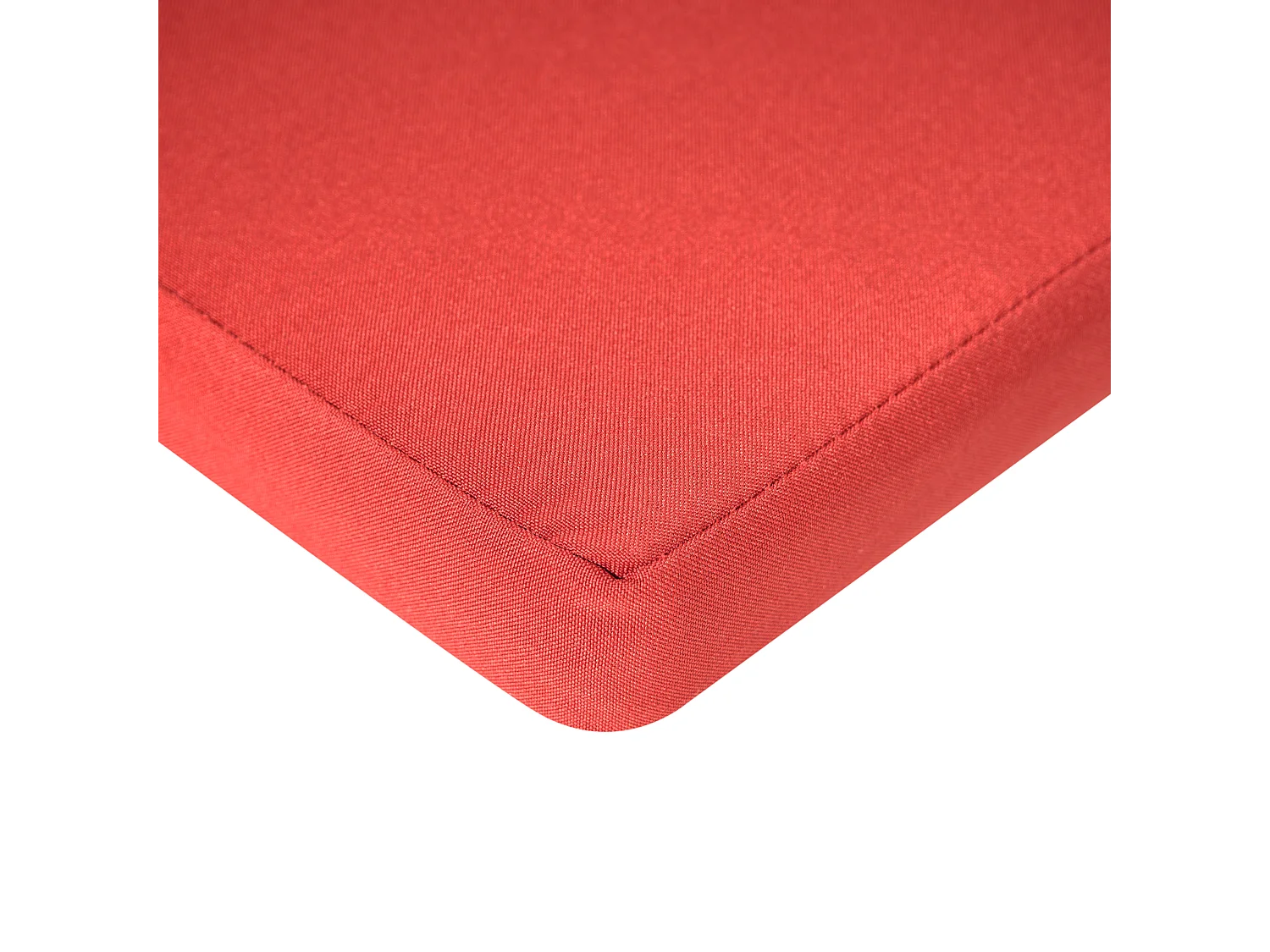 Lot de 8 coussins pour chaises de jardin SASSARI PREMIUM 46 x 46 cm Rouge