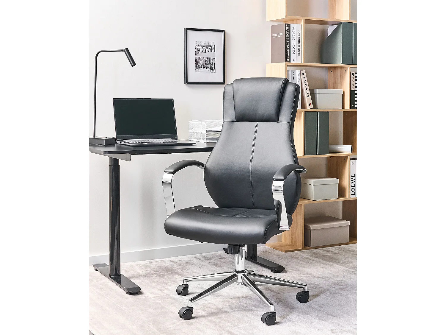 Fauteuil de bureau ADEPT Cuir PU Noir