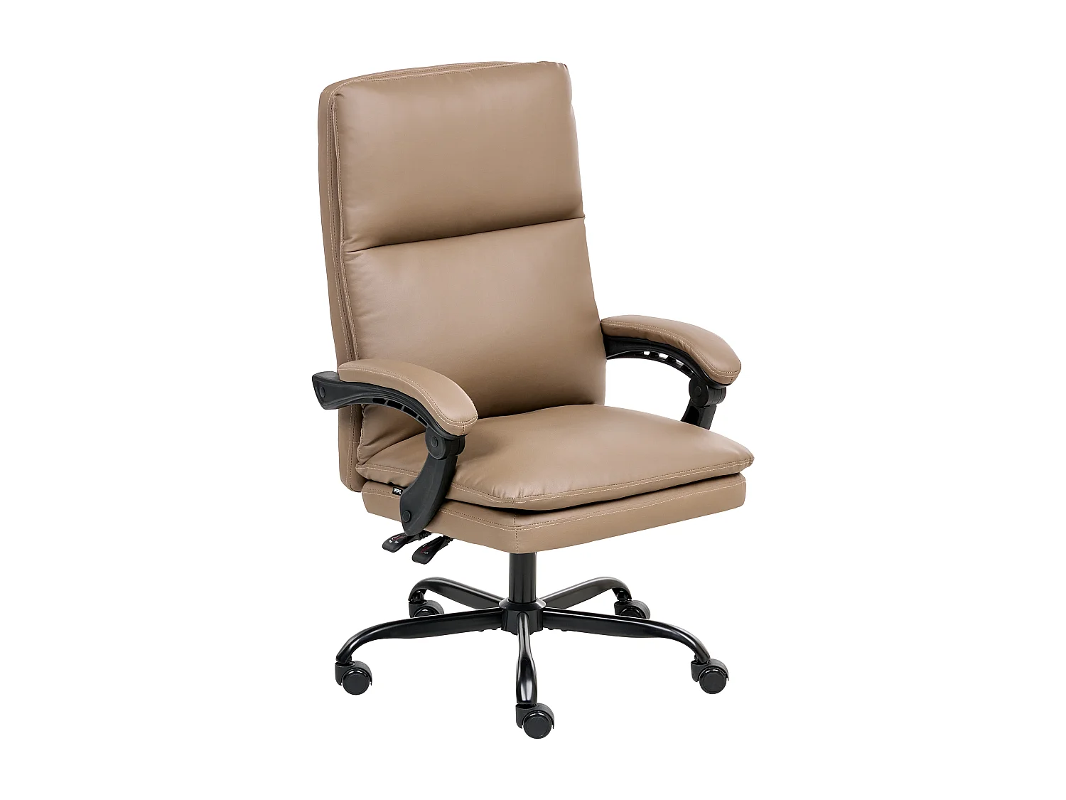 Fauteuil de bureau SERENE Cuir PU Marron
