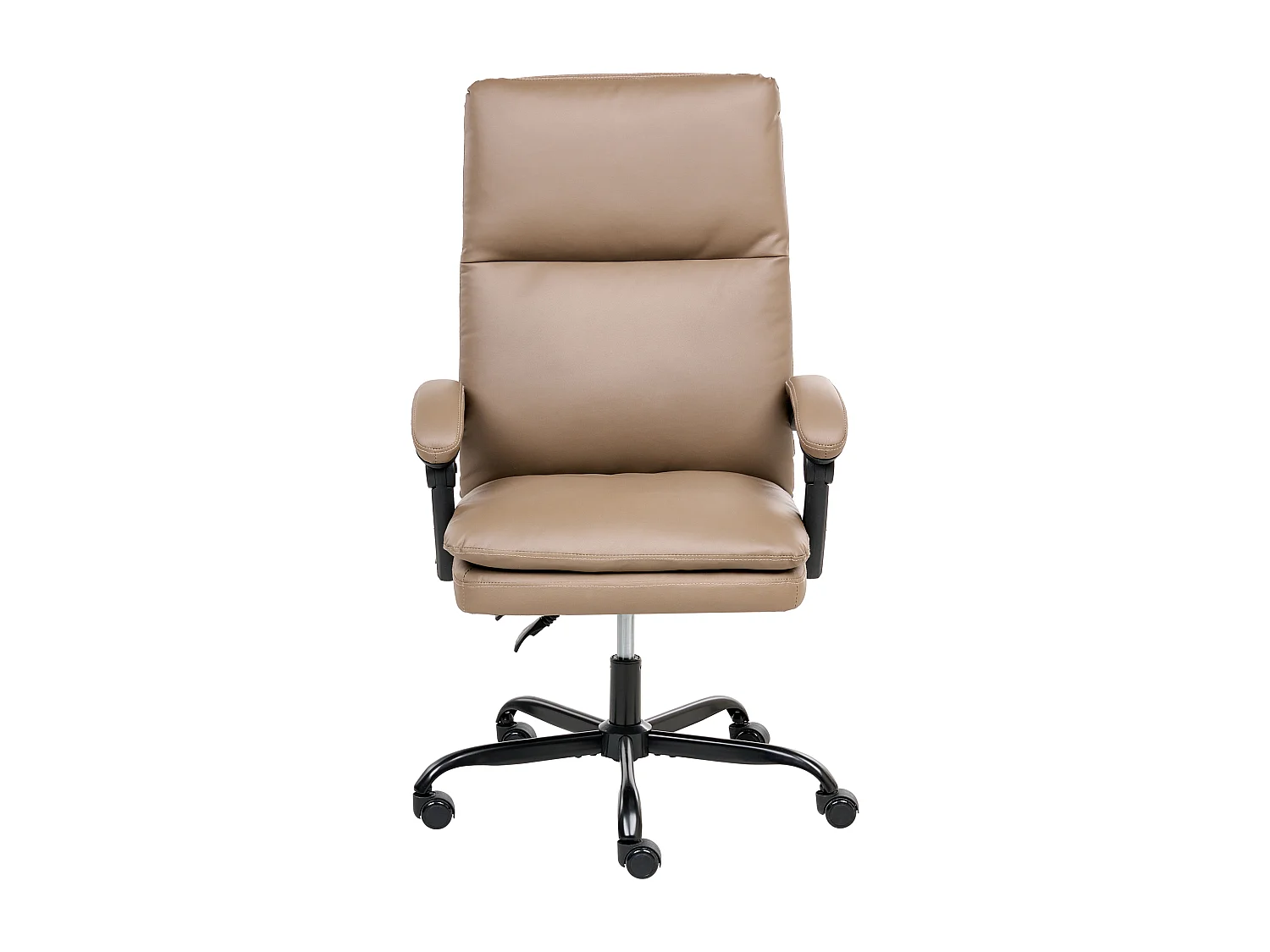 Fauteuil de bureau SERENE Cuir PU Marron