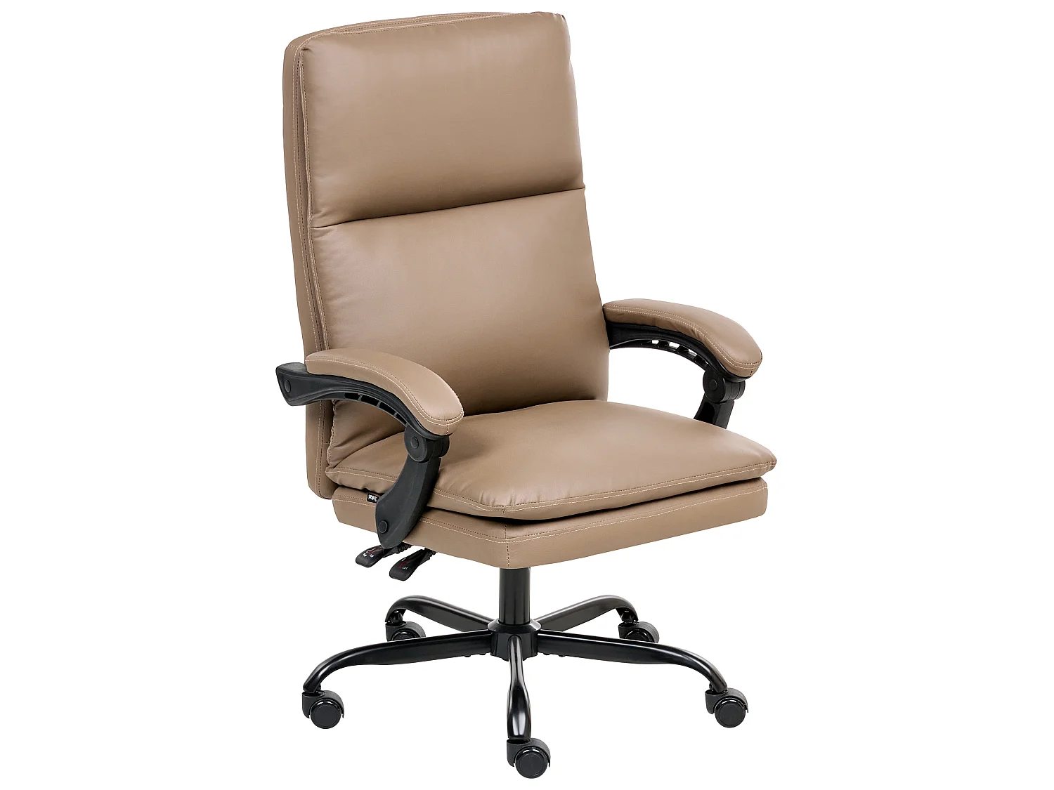 Fauteuil de bureau SERENE Cuir PU Marron