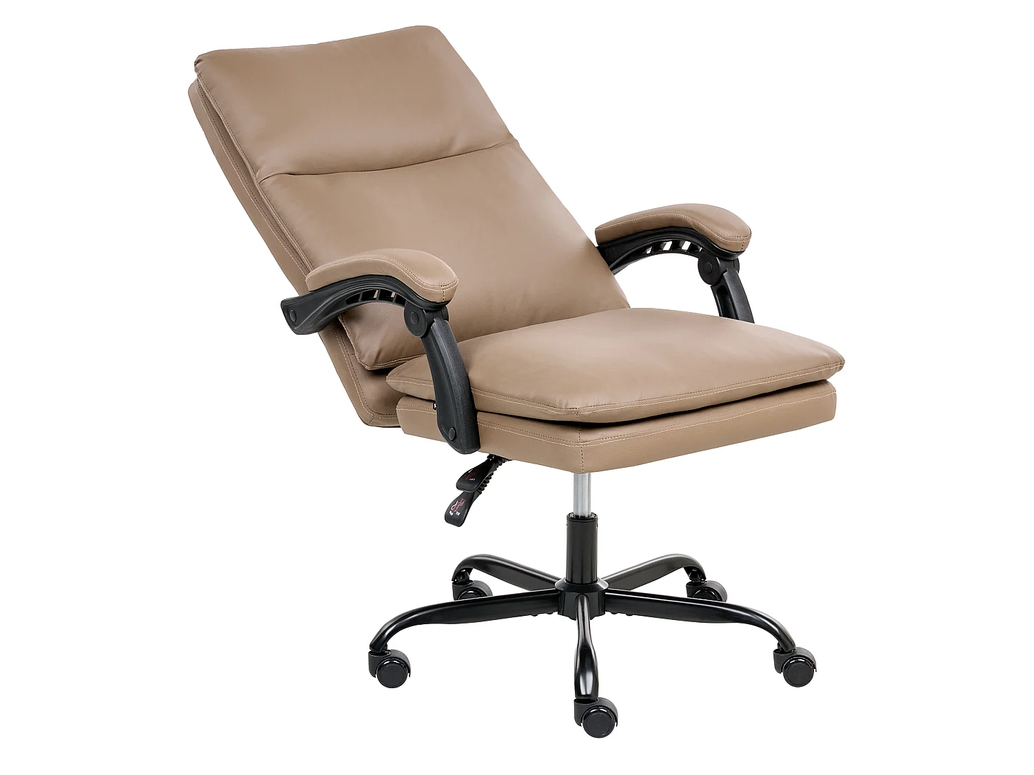Fauteuil de bureau SERENE Cuir PU Marron