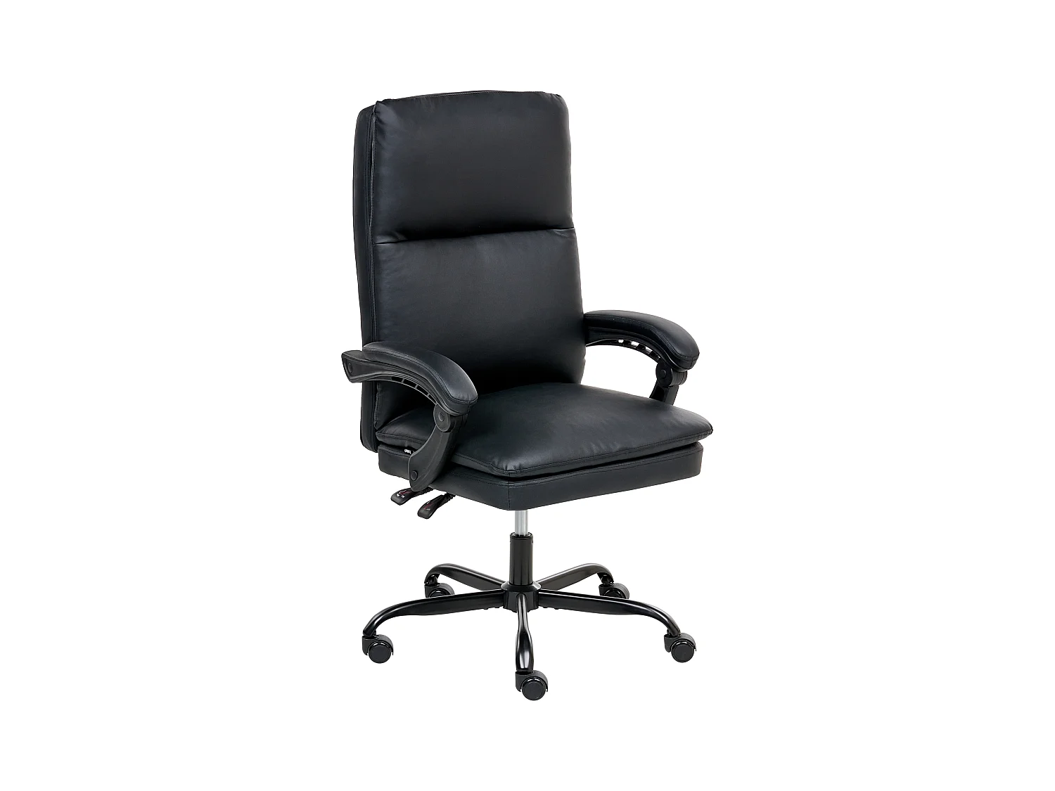 Fauteuil de bureau SERENE Cuir PU Noir